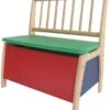 Banc Coffre Hêtre Multicolore Bambino