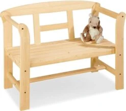 Pinolino Banc De Jardin Enfant épicéa Massif Clair Maja
