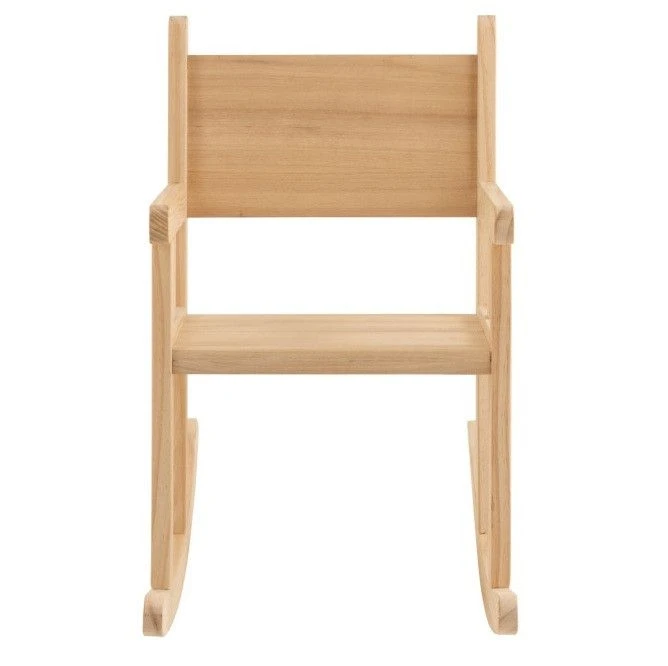 Chaise à Bascule Enfant Pin Massif Clair Zunli 4 Chaise à Bascule Enfant Pin Massif Clair Zunli – Image 2