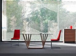 Chaise Design Simili Cuir Et Acier Chromé Stari - Lot De 4 -Pino Soldes Boutique chaise design simili cuir et acier chrome stari lot de 4 339521