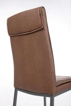 Chaise En Acier Revêtement Simili Cuir Marron Sofie - Lot De 4 15 Chaise En Acier Revêtement Simili Cuir Marron Sofie - Lot De 4 -Pino Soldes Boutique chaise en acier revetement simili cuir marron sofie lot de 4 3666722012249 1350255