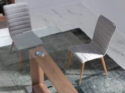 Chaise En Bois De Frêne Couleur Noyer Et Tissu Luza - Lot De 2 13 Chaise En Bois De Frêne Couleur Noyer Et Tissu Luza - Lot De 2 -Pino Soldes Boutique chaise en bois de frene couleur noyer et tissu luza lot de 2 339589