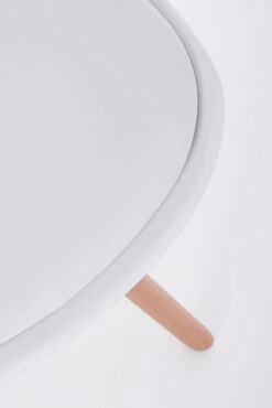 Chaise En Bois De Hêtre Et Plastique Blanc Teddy - Lot De 4 -Pino Soldes Boutique chaise en bois de hetre et plastique blanc teddy lot de 4 3666722012416 1350109