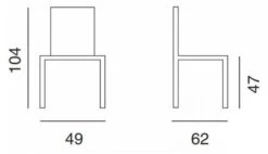 Chaise En Faux Cuir Capitonnée Thalia - Lot De 2 -Pino Soldes Boutique chaise en faux cuir capitonnee thalia lot de 2 3666722855426 1447582