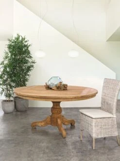 Chaise En Rotin Avec Coussin Naturel Gris Blanc Isla -Pino Soldes Boutique chaise en rotin avec coussin naturel gris blanc isla 3666722015103 1343336