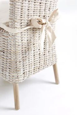 Chaise En Rotin Avec Coussin Naturel Gris Blanc Isla -Pino Soldes Boutique chaise en rotin avec coussin naturel gris blanc isla 3666722015103 1343338