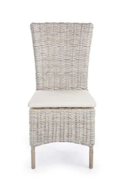 Chaise En Rotin Avec Coussin Naturel Gris Blanc Isla -Pino Soldes Boutique chaise en rotin avec coussin naturel gris blanc isla 3666722015103 1343339