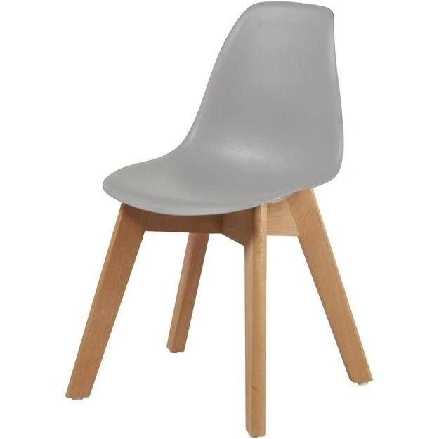 Chaise Enfant Plastique Gris Et Pieds Hêtre Massif Sadee 3 Chaise Enfant Plastique Gris Et Pieds Hêtre Massif Sadee