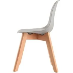 Chaise Enfant Plastique Gris Et Pieds Hêtre Massif Sadee 12 Chaise Enfant Plastique Gris Et Pieds Hêtre Massif Sadee -Pino Soldes Boutique chaise enfant plastique gris et pieds hetre massif sacha kids 3248116186189 413828