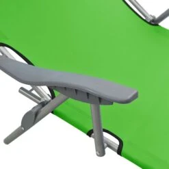 Chaise Longue Avec Auvent Acier Vert -Pino Soldes Boutique chaise longue avec auvent acier vert 3666722364027 936098