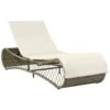 Chaise Longue Avec Coussin Résine Tressée Gris 2 Chaise Longue Avec Coussin Résine Tressée Gris -Pino Soldes Boutique chaise longue avec coussin resine tressee gris 3666722326261 979261