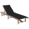 Chaise Longue De Jardin Avec Coussin Bambou 8 -Pino Soldes Boutique chaise longue de jardin avec coussin bambou 3666722870665 1007866