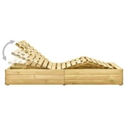 Chaise Longue Double Bois De Pin Imprégné De Vert 4 -Pino Soldes Boutique chaise longue double bois de pin impregne de vert 3666722352468 946632