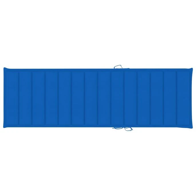 Chaise Longue Double Et Coussins Bleu Royal Pin Imprégné 2 8 Chaise Longue Double Et Coussins Bleu Royal Pin Imprégné 2 – Image 6