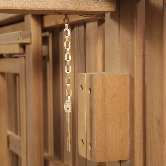 Chaise Longue Pliable Avec Coussin Bois D'acacia Solide 4 4 Chaise Longue Pliable Avec Coussin Bois D'acacia Solide 4 – Image 2