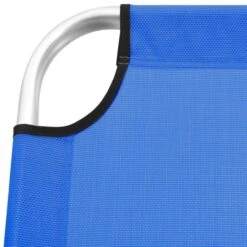 Chaise Longue Pliable Extra Haute Pour Seniors Bleu Aluminium -Pino Soldes Boutique chaise longue pliable extra haute pour seniors bleu aluminium 3666722528139 554242