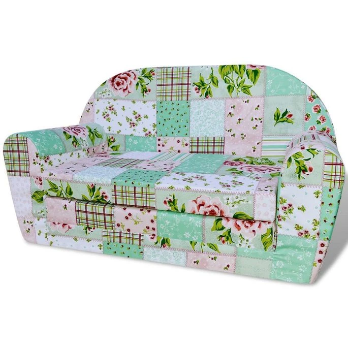 Chaise Longue Pliable Pour Enfants Motif De Fleurs 4 Chaise Longue Pliable Pour Enfants Motif De Fleurs – Image 2