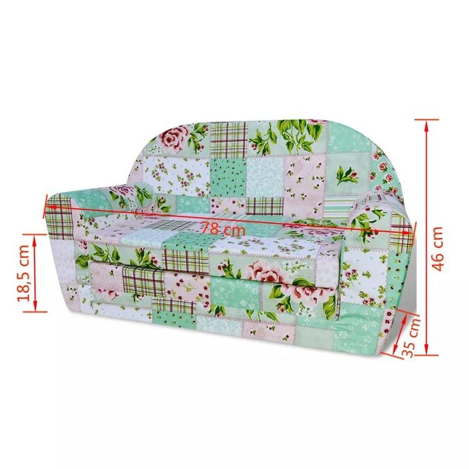 Chaise Longue Pliable Pour Enfants Motif De Fleurs 8 Chaise Longue Pliable Pour Enfants Motif De Fleurs – Image 6