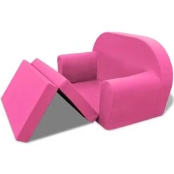 Chaise Longue Pliable Pour Enfants Rose -Pino Soldes Boutique chaise longue pliable pour enfants rose 3666722513586 605062