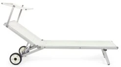 Chaise Longue Pliante Avec Roues En Aluminium Jorgia - Lot De 2 -Pino Soldes Boutique chaise longue pliante avec roues en aluminium jorgia lot de 2 3666722013314 1346764