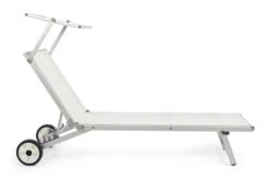 Chaise Longue Pliante Avec Roues En Aluminium Jorgia - Lot De 2 -Pino Soldes Boutique chaise longue pliante avec roues en aluminium jorgia lot de 2 3666722013314 1346769