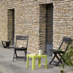 Chaise Miami Pliante - Anthracite -Pino Soldes Boutique chaise miami pliante anthracite 3100038075869 659059