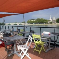 CHAISE MIAMI PLIANTE BLANC -Pino Soldes Boutique chaise miami pliante blanc 3100033000262 597537