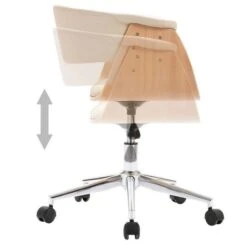 Chaise Réglable Simili Cuir Beige Et Bois Clair Tessa 10 Chaise Réglable Simili Cuir Beige Et Bois Clair Tessa -Pino Soldes Boutique chaise reglable simili cuir beige et bois clair 3666722547543 407324