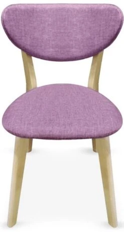 Chaise Scandinave Violet Caprice - Lot De 2