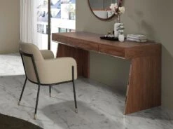 Chaise Simili Cuir Et Cuir éco Beige Et Pieds En Acier Léo -Pino Soldes Boutique chaise simili cuir et cuir eco beige et pieds en acier leo 1401170