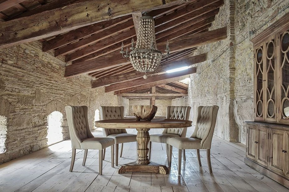 Chaise Tissu Beige Et Pieds Frêne Massif Satto - Lot De 2 5 Chaise Tissu Beige Et Pieds Frêne Massif Satto - Lot De 2 – Image 3