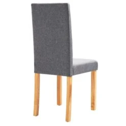 Chaise Tissu Gris Clair Et Bois De Caoutchouc Quiso - Lot De 4 10 Chaise Tissu Gris Clair Et Bois De Caoutchouc Quiso - Lot De 4 -Pino Soldes Boutique chaise tissu gris clair et bois de caoutchouc lot de 4 3666722548533 406190