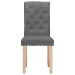 Chaises De Salle à Manger 4 Pcs Gris Foncé Tissu 24 -Pino Soldes Boutique chaises de salle a manger 4 pcs gris fonce tissu 3666722296892 1017957