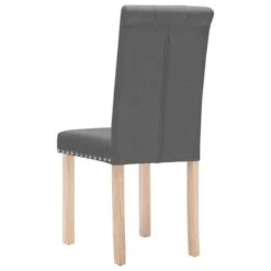 Chaises De Salle à Manger 4 Pcs Gris Foncé Tissu 24 -Pino Soldes Boutique chaises de salle a manger 4 pcs gris fonce tissu 3666722296892 1017959