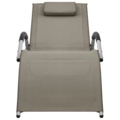 Chaises Longues Textilène 2 Pcs Taupe Et Gris 12 Chaises Longues Textilène 2 Pcs Taupe Et Gris -Pino Soldes Boutique chaises longues textilene 2 pcs taupe et gris 8720286086728 767869