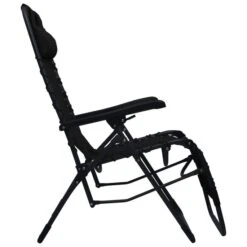 Chaises Pliables De Terrasse 2 Pcs Noir Textilène -Pino Soldes Boutique chaises pliables de terrasse 2 pcs noir textilene 3666722356541 942191