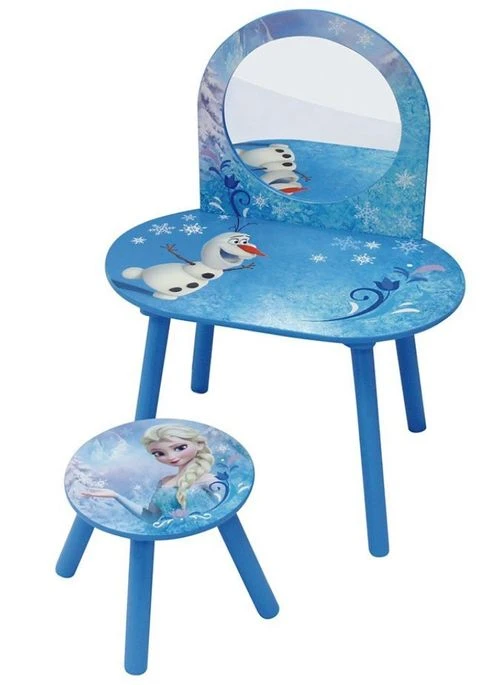 Coiffeuse Avec Tabouret Reine Des Neiges Disney 2 Coiffeuse Avec Tabouret Reine Des Neiges Disney