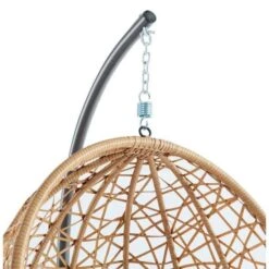 COSTA Fauteuil Oeuf Suspendu En Résine Tressée - Coussin En Polyester -Pino Soldes Boutique costa fauteuil oeuf suspendu en resine tressee coussin en polyester 3612408098342 438565