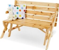 Devant 50 Devant -Pino Soldes Boutique ensemble pic nique 2en1 enfant epicea massif clair elli 4035769043544 150577