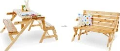Pinolino Ensemble Pic Nique 2en1 Enfant épicéa Massif Clair Elli -Pino Soldes Boutique ensemble pic nique 2en1 enfant epicea massif clair elli 4035769043544 150578