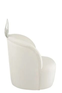 Fauteuil Enfant Couronne Velours Blanc Doria -Pino Soldes Boutique fauteuil enfant couronne velours blanc doria 5400924171261 1332973