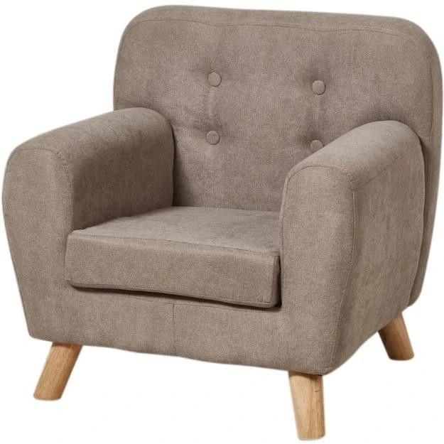 Fauteuil Enfant Tissu Gris Et Pieds Bois Massif Clair Kansa 3 Fauteuil Enfant Tissu Gris Et Pieds Bois Massif Clair Kansa