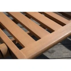 Fauteuil Pliant 2 Places Avec Plateau En Acacia FSC - 126x60x60 Cm -Pino Soldes Boutique fauteuil pliant 2 places avec plateau en acacia fsc 126x60x60 cm 3612407256408 438578