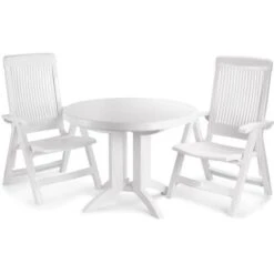 GROSFILLEX Fauteuil Dossier Réglable Fidji 3 - Blanc -Pino Soldes Boutique grosfillex fauteuil dossier reglable fidji 3 blanc 3100038008560 597565