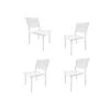 Lot De 4 Chaises De Jardin - Aluminium - 54 X 48 X 84 Cm -Pino Soldes Boutique lot de 4 chaises de jardin aluminium 54 x 48 x 84 cm 3619999329725 1307306