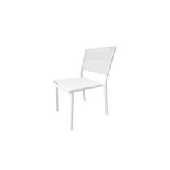 Lot De 4 Chaises De Jardin - Aluminium - 54 X 48 X 84 Cm -Pino Soldes Boutique lot de 4 chaises de jardin aluminium 54 x 48 x 84 cm 3619999329725 1307307