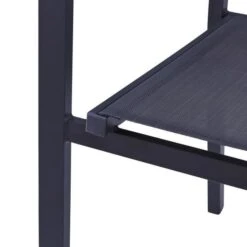 Lot De 4 Fauteuils De Jardin En Aluminium Assise Textilene - 57 X 56 X 87 Cm - Gris -Pino Soldes Boutique lot de 4 fauteuils de jardin en aluminium assise textilene 57 x 56 x 87 cm gris 3612408313933 597546