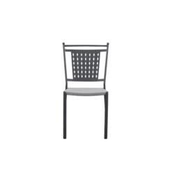 Lot De 6 Chaises A Manger De Jardin - Style Zellige - Acier Thermolaqué + Textilene - 50 X 59 X 91 Cm -Pino Soldes Boutique lot de 6 chaises a manger de jardin style zellige acier thermolaque textilene 50 x 59 x 91 cm 3619999329824 1300407