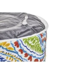 Pouf Gonflable Jardin Bocarnea - Assise 53 Cm - Revetement Spun Polyester 200 Mg - Motif Tropical Multicolore -Pino Soldes Boutique pouf gonflable jardin bocarnea assise 53 cm revetement spun polyester 200 mg motif tropical multicolore 3451571021913 516541