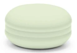 Pouf Rond Laqué Vert Menthe Macaron
